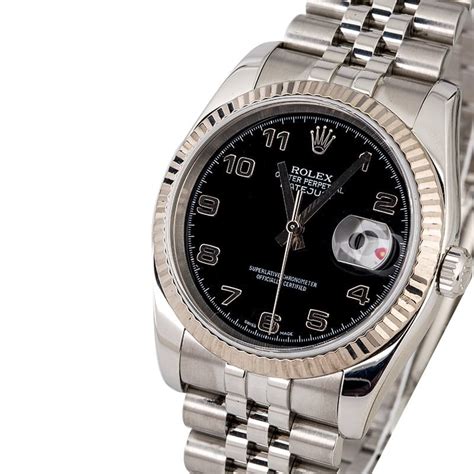 rolex datejust black arabic dial|Rolex Datejust .